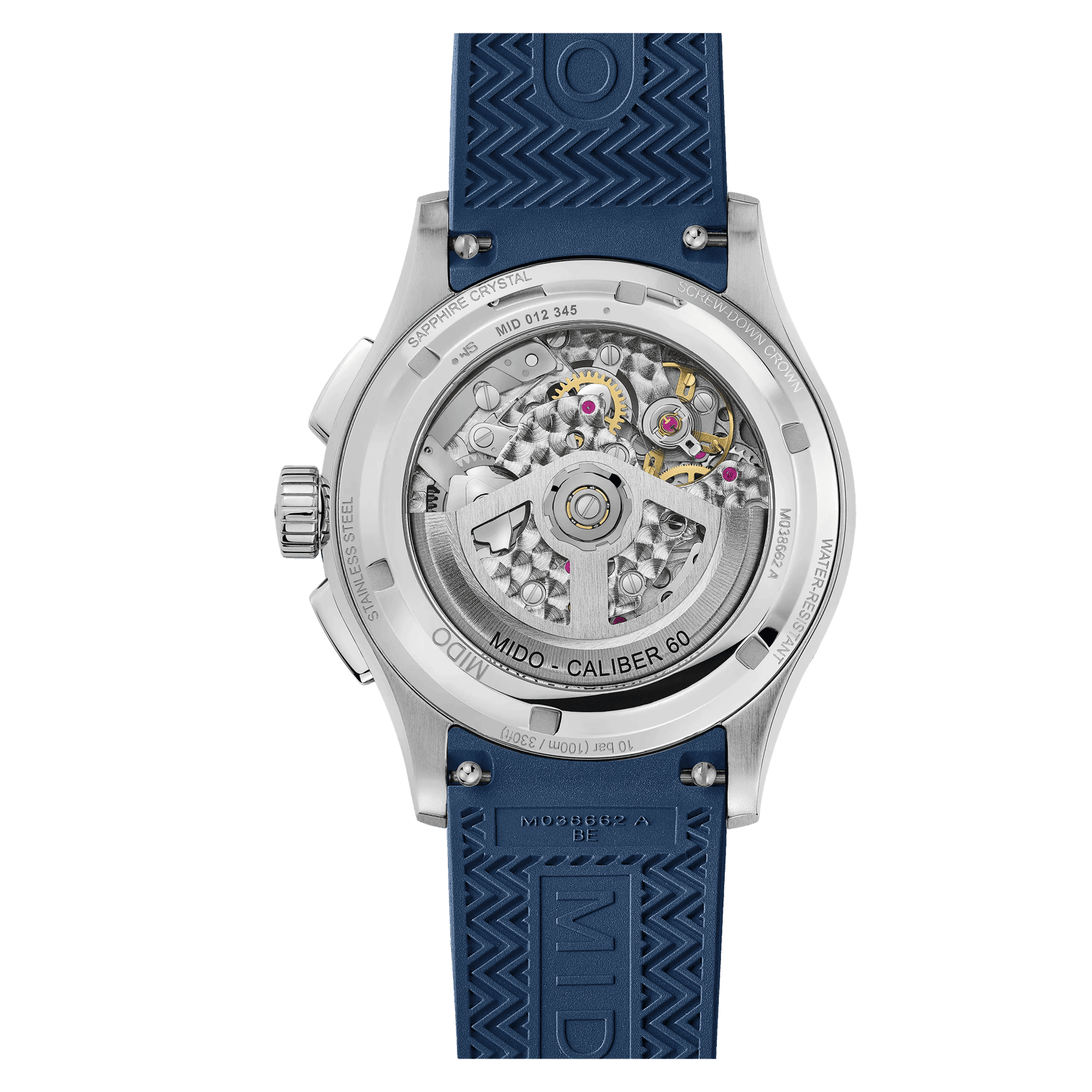 Mido Multifort Skeleton Chronograph M038.662.17.040.00