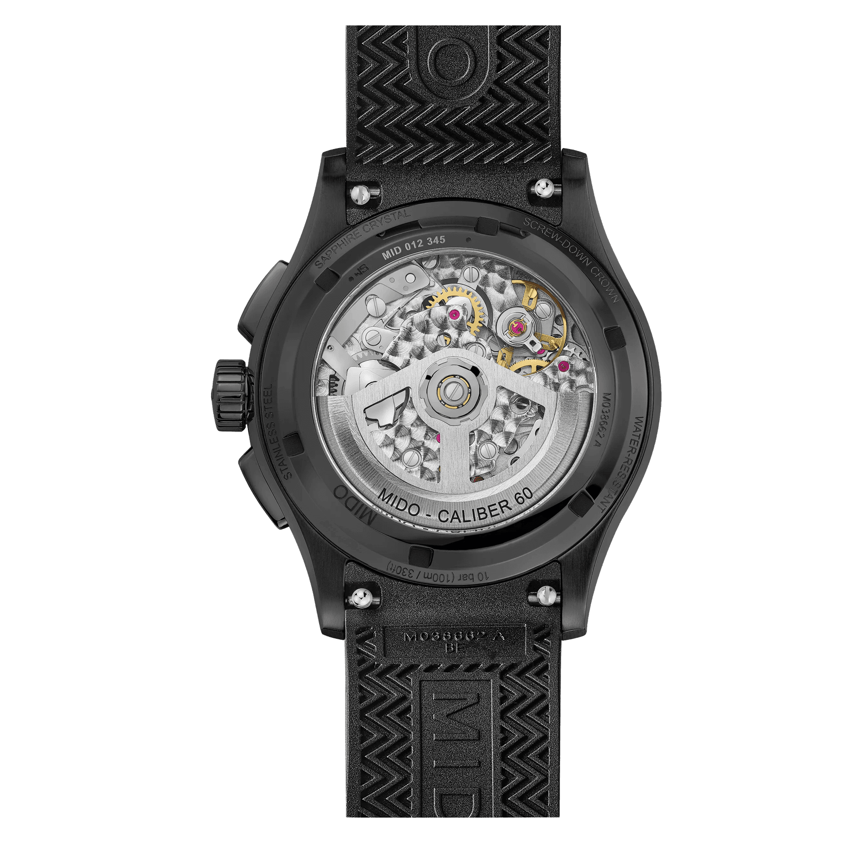 Mido Multifort Skeleton Chronograph M038.662.37.050.00