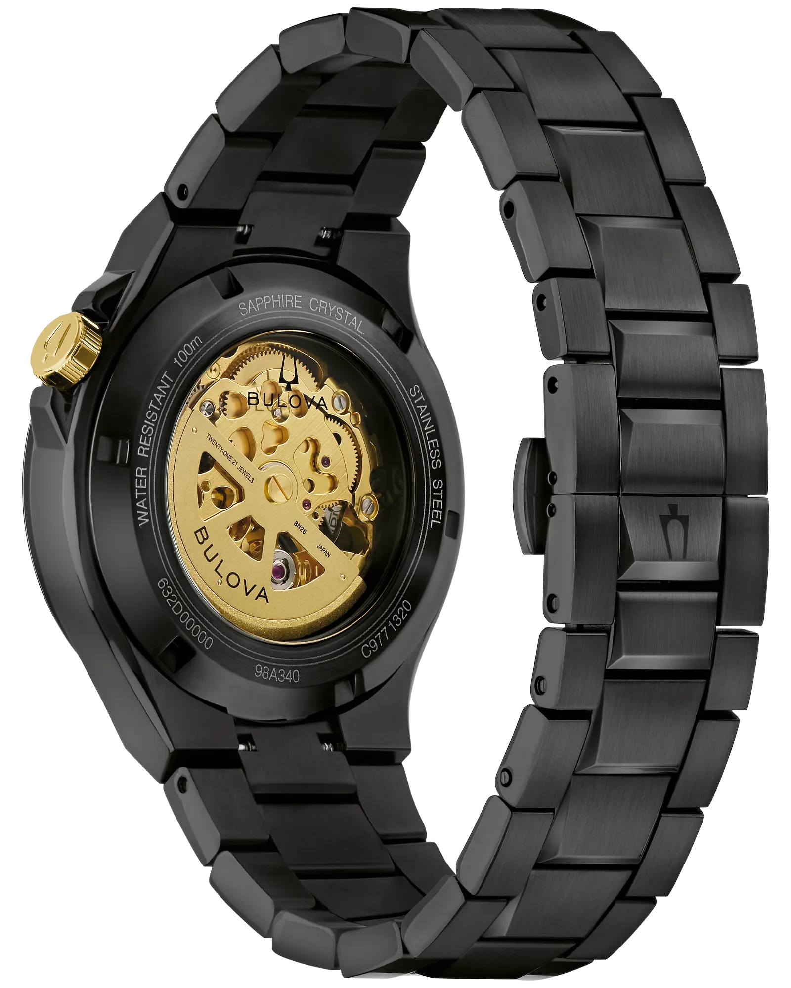 Bulova Maquina Automatic Watch 98A340