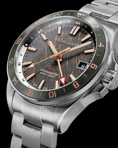 NN1100SC3CG/G113 NEVEREST GMT Glacier 41mm