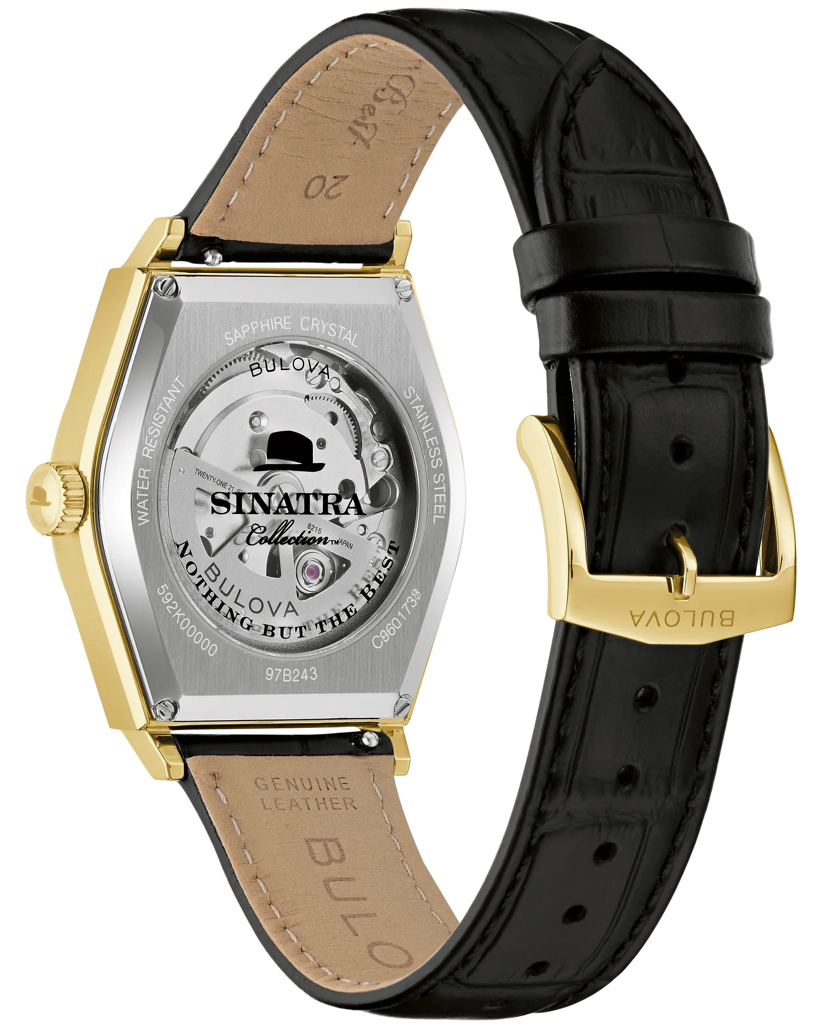 Bulova Nothing But The Best Frank Sinatra Watch 97B243
