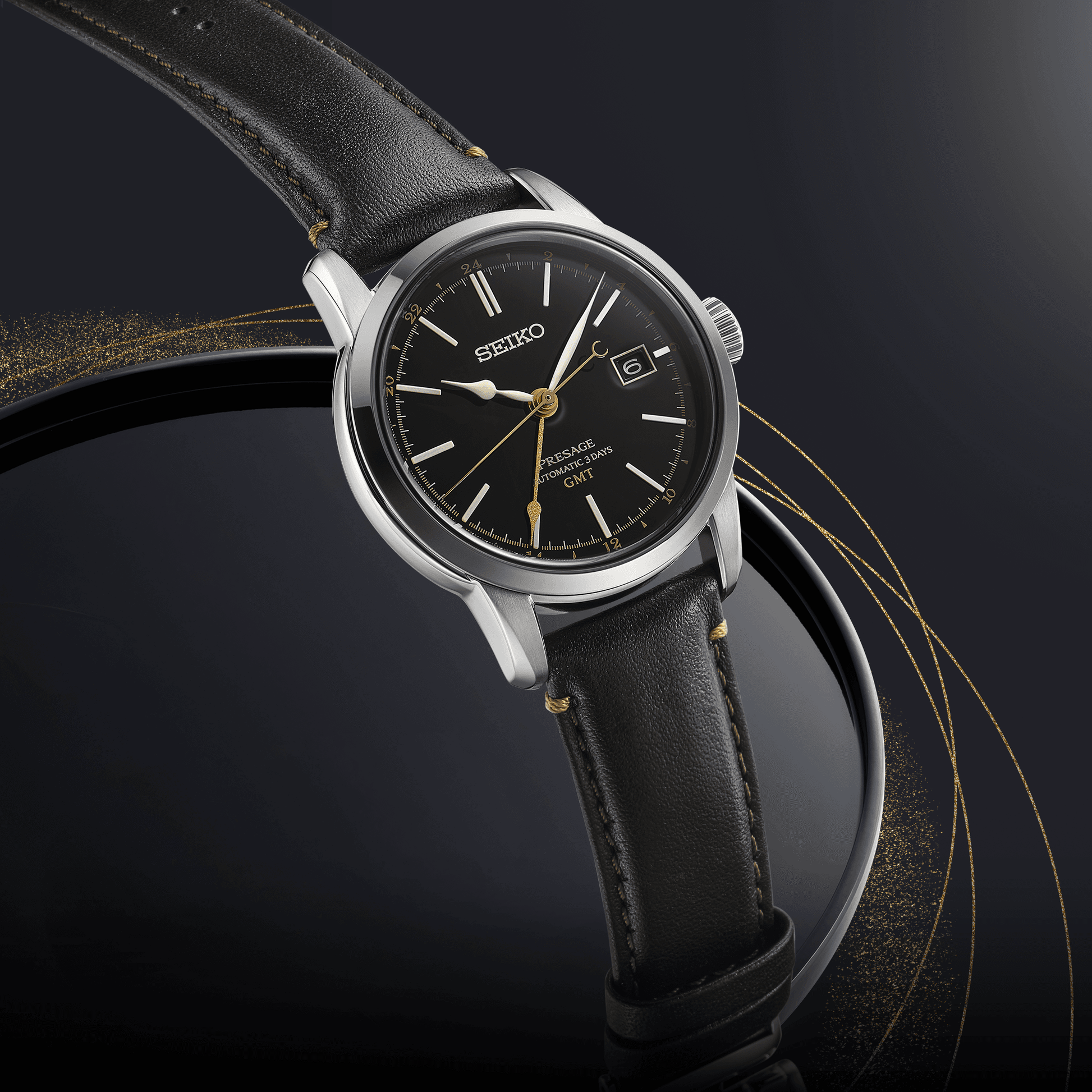 Presage Craftsmanship Series Urushi Lacquer Gmt Spb447