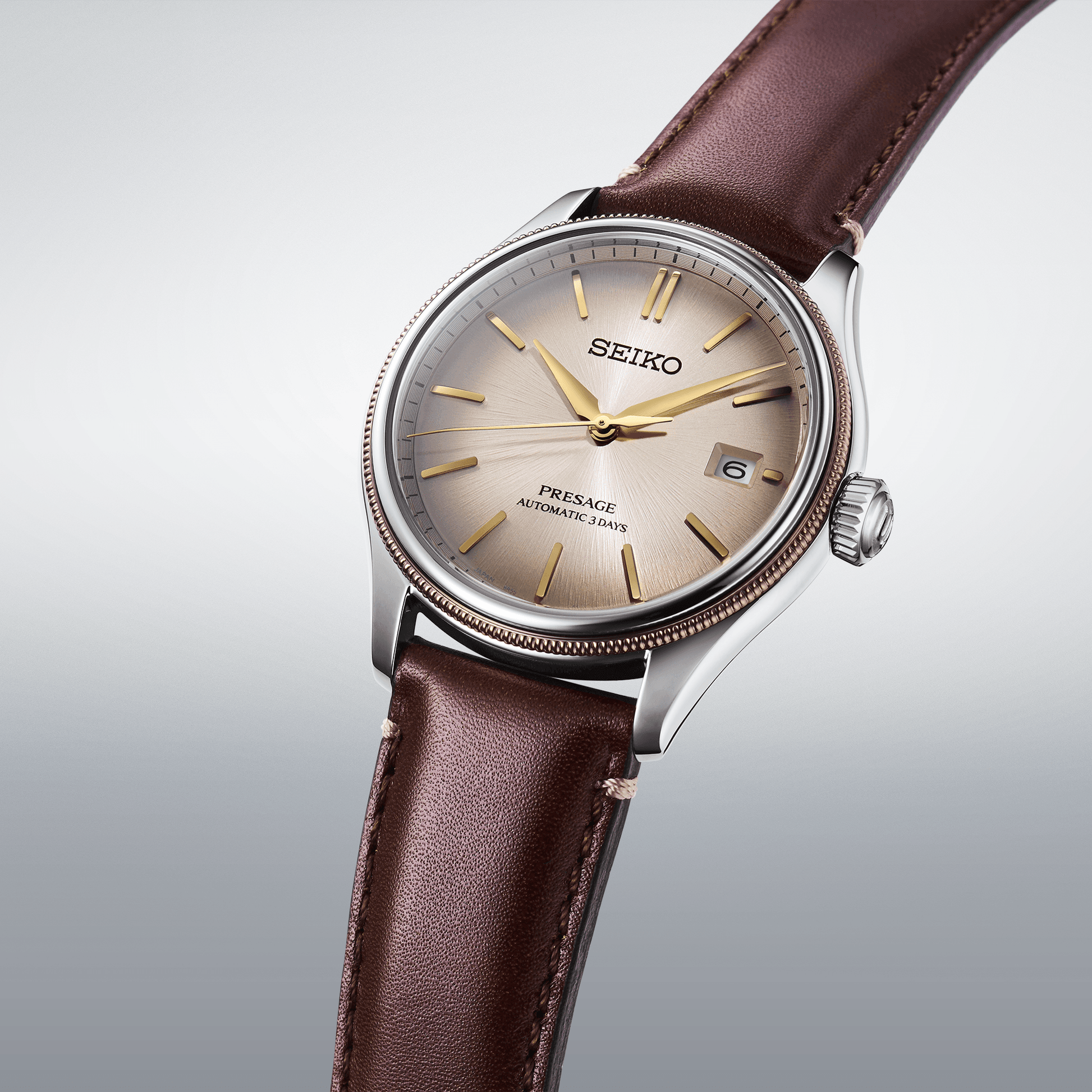 Presage Classic Series Upcycled Leather Strap Limited Edition Spb529