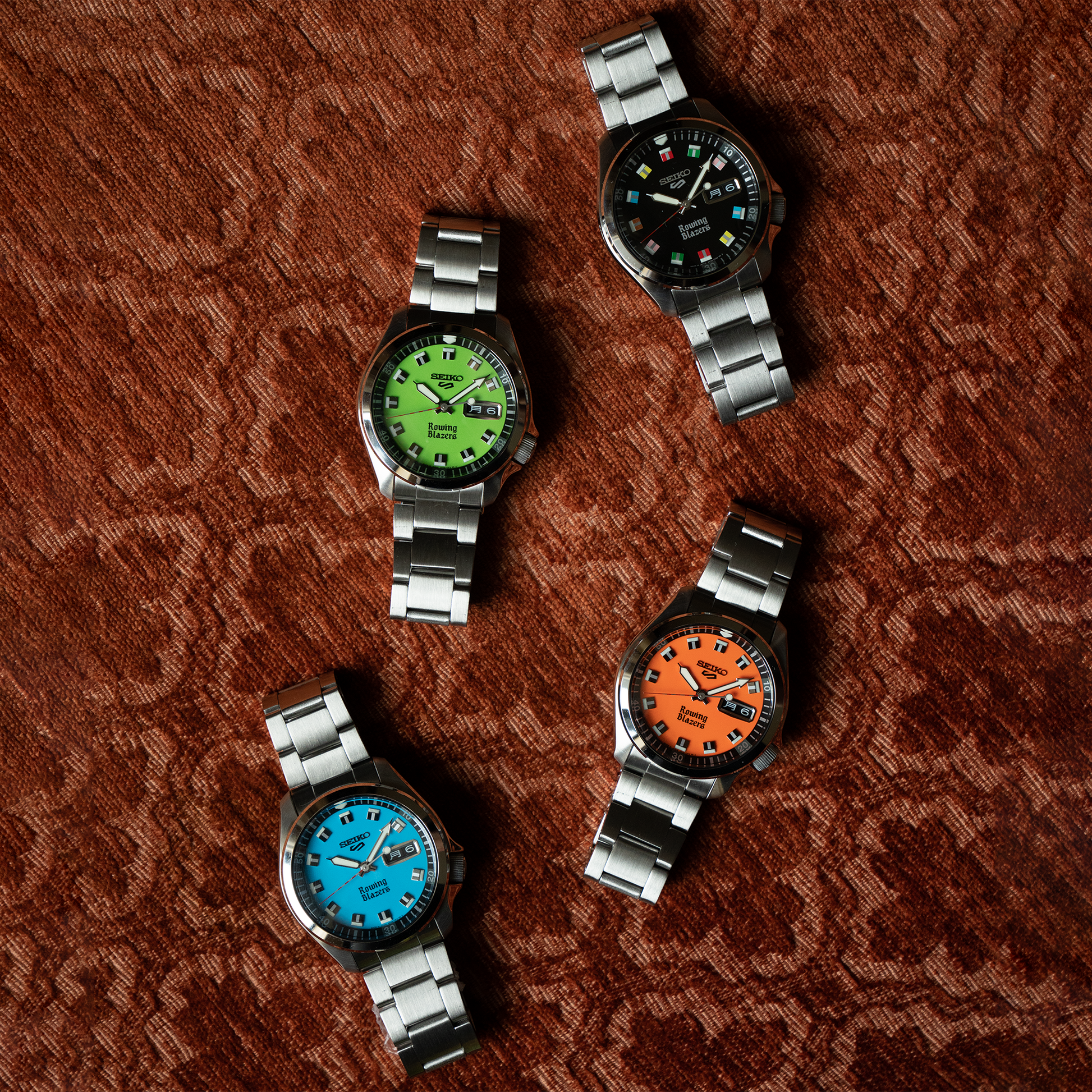 Seiko 5 Sports Rowing Blazers Collaboration Limited Edition SRPJ59