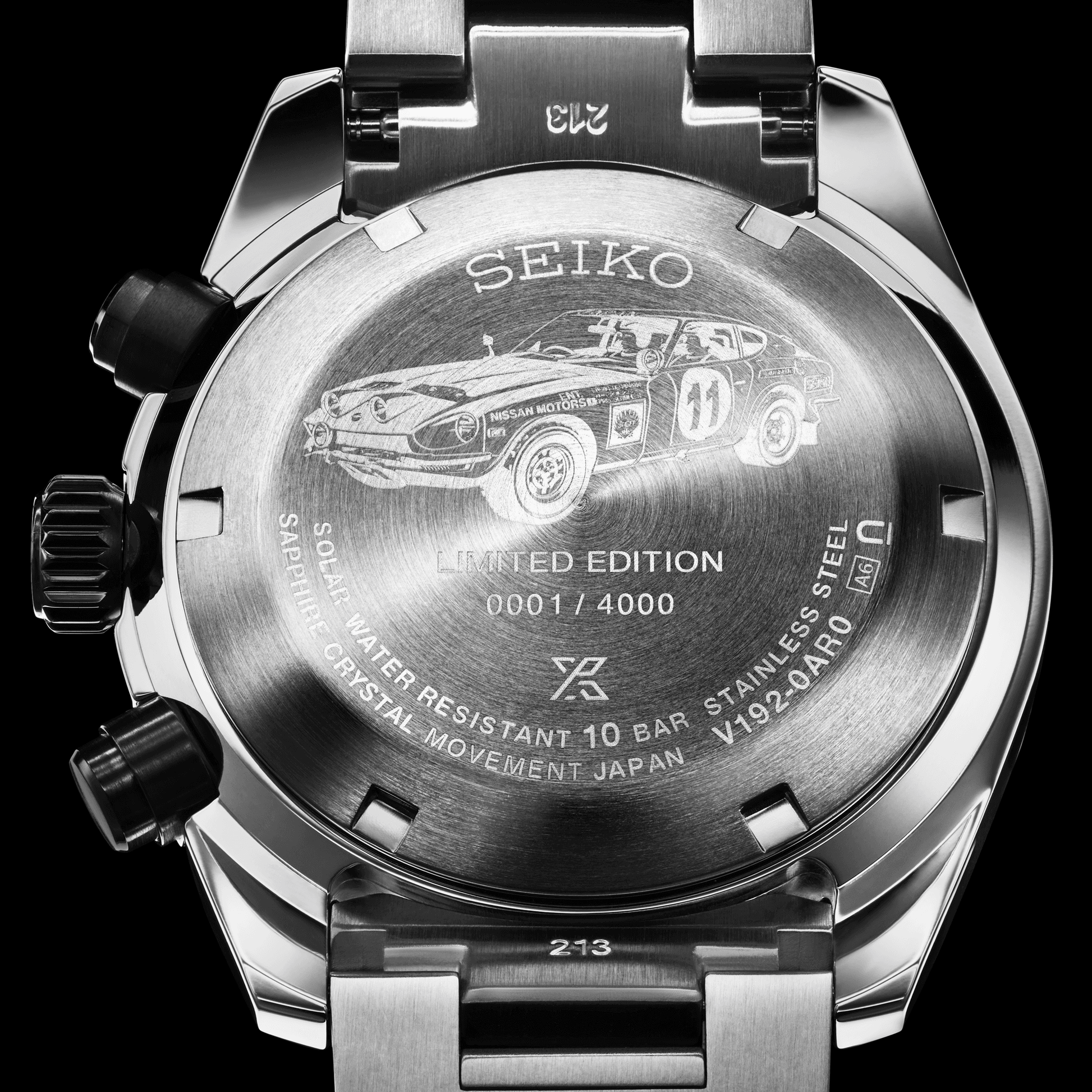 Seiko Speedtimer Solar Chronograph Datsun 240Z Limited Edition SSC957