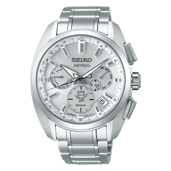 Seiko Astron GPS Solar Silver Dial SSH063