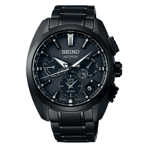 Seiko Astron GPS Solar Black Dial and Case SSH069