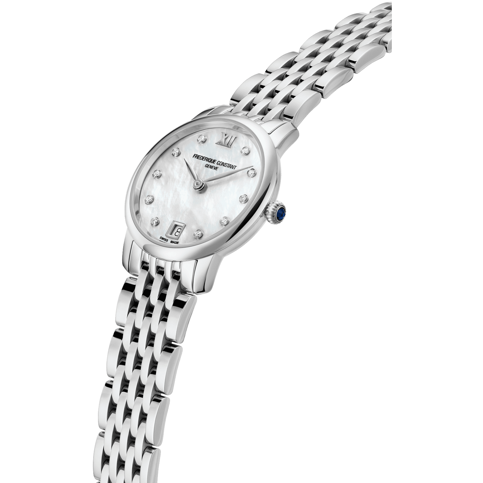 Frederique Constant Slimline Ladies FC-220MPWD1S26B