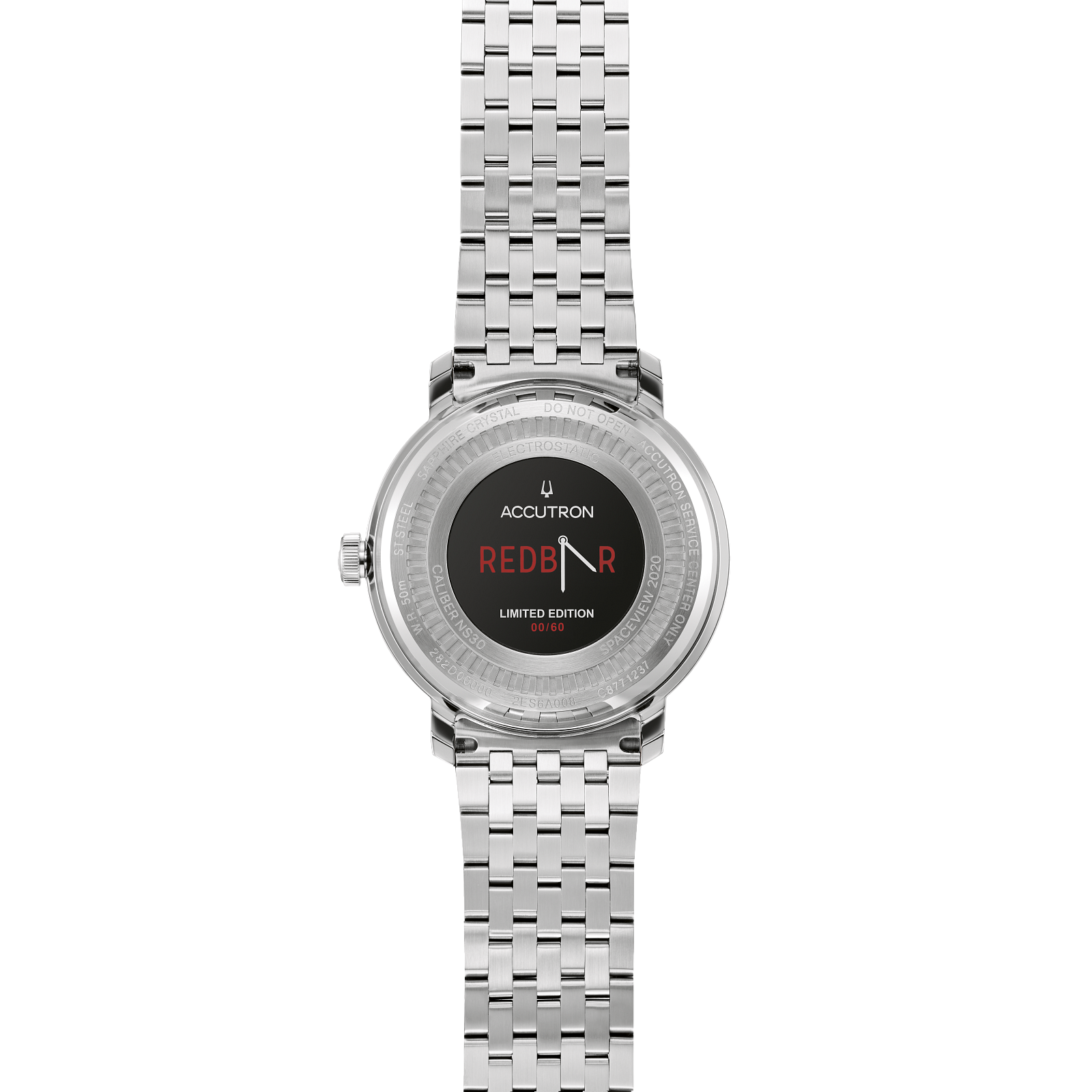 Accutron  Spaceview 2020 X Redbar Watch 2ES6A008