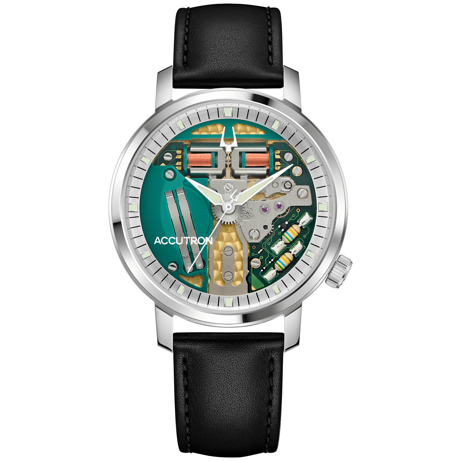 Accutron Accutron Tunning Fork Spaceview 314 Watch 26A211