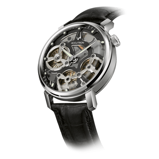 Accutron Accutron Stainless Steel Astronaut Mens Watch Watch 26A210