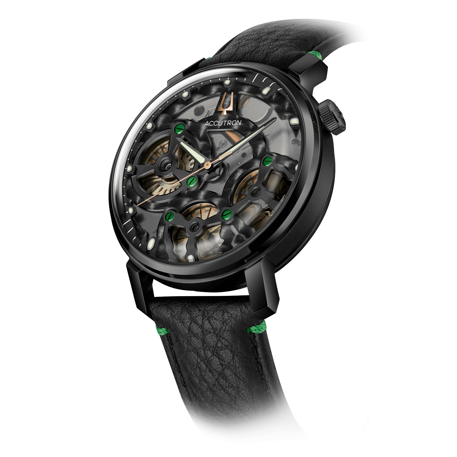Accutron Accutron Stainless Steel Electrostatic Mens Watch Watch 28A209