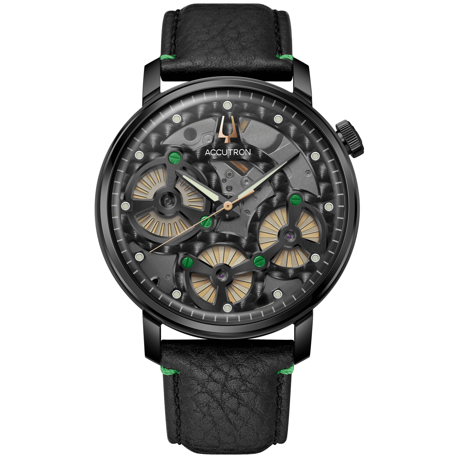 Accutron Accutron Stainless Steel Electrostatic Mens Watch Watch 28A209