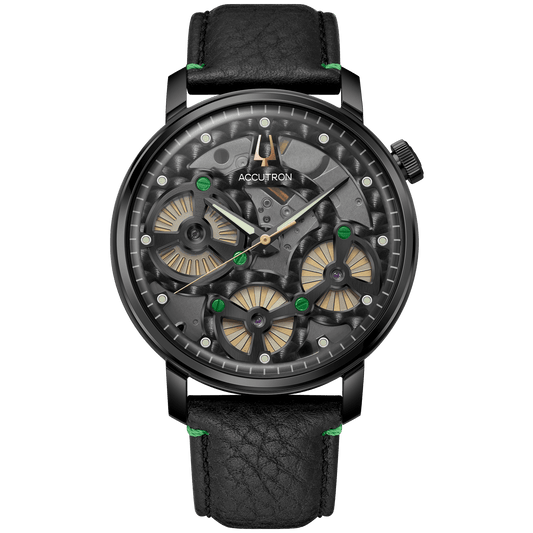 Accutron Accutron Stainless Steel Electrostatic Mens Watch Watch 28A209