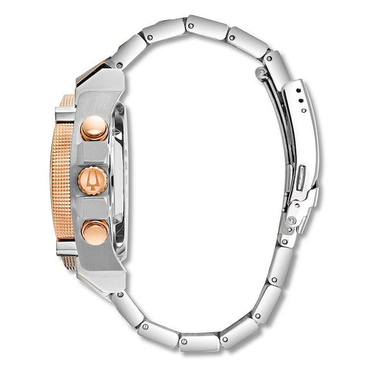 Bulova Bulova Men's Precisionist Champlain Chronograph Two-Tone Watch 98B317