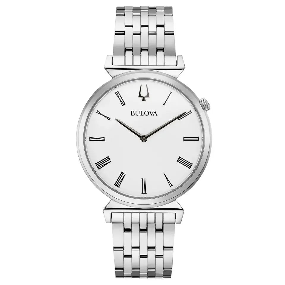 Bulova Bulova Regetta White Dial SteelWatch 96A232