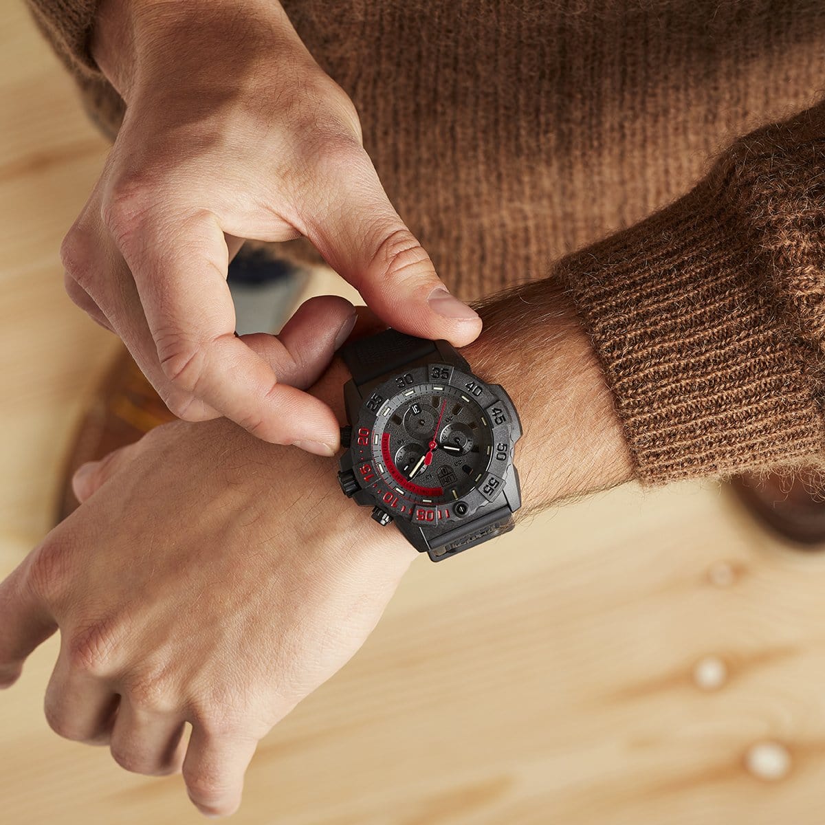 Navy SEAL Chronograph, 45 mm, Military Dive Watch - 3581.EY