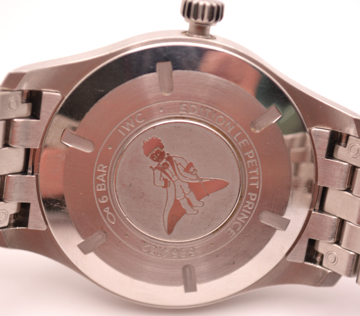 IWC Pilot Mark Le Petit Prince Mark XVIII 40mm Blue Dial Stainless Steel Bracelet IW327016