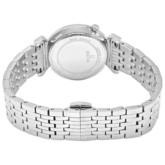Bulova Bulova Regatta Quartz White Dial Ladies Watch 96L275