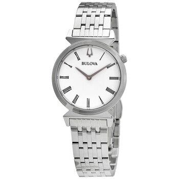 Bulova Bulova Regatta Quartz White Dial Ladies Watch 96L275