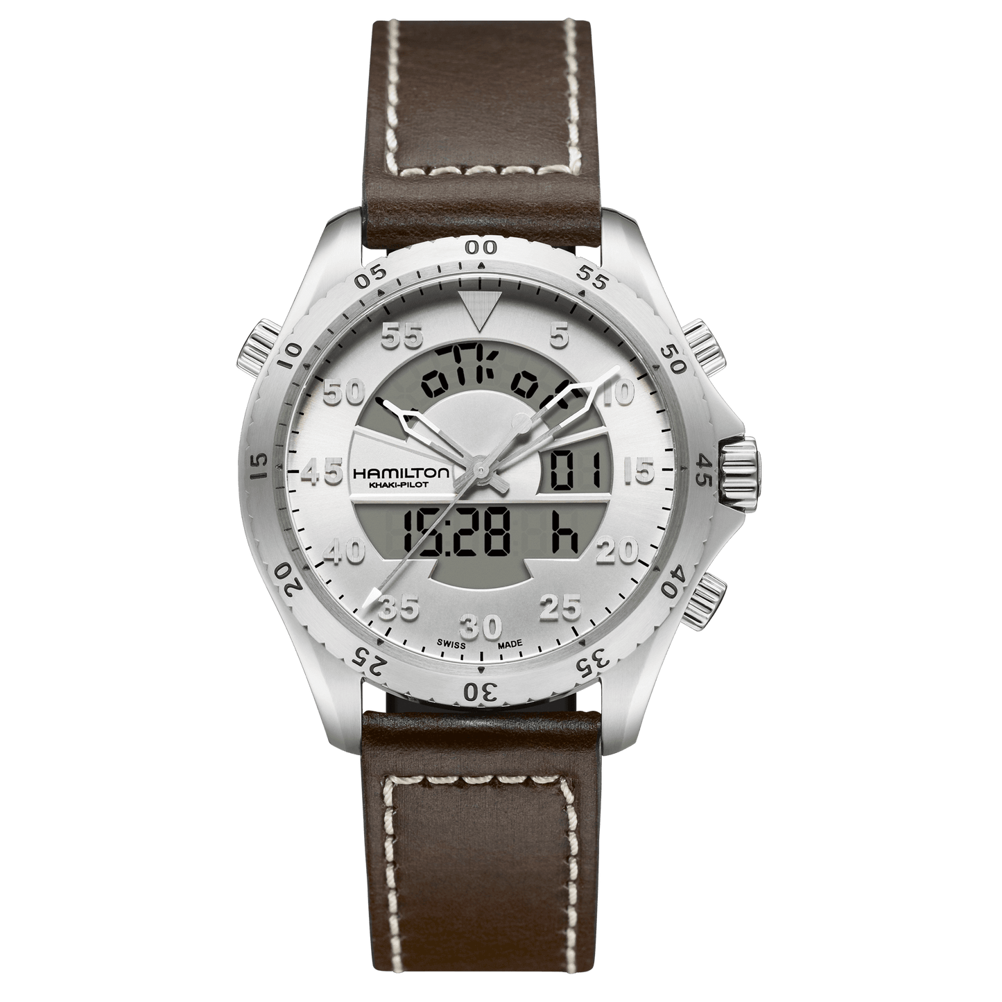 Khaki Aviation Flight Timer Quartz