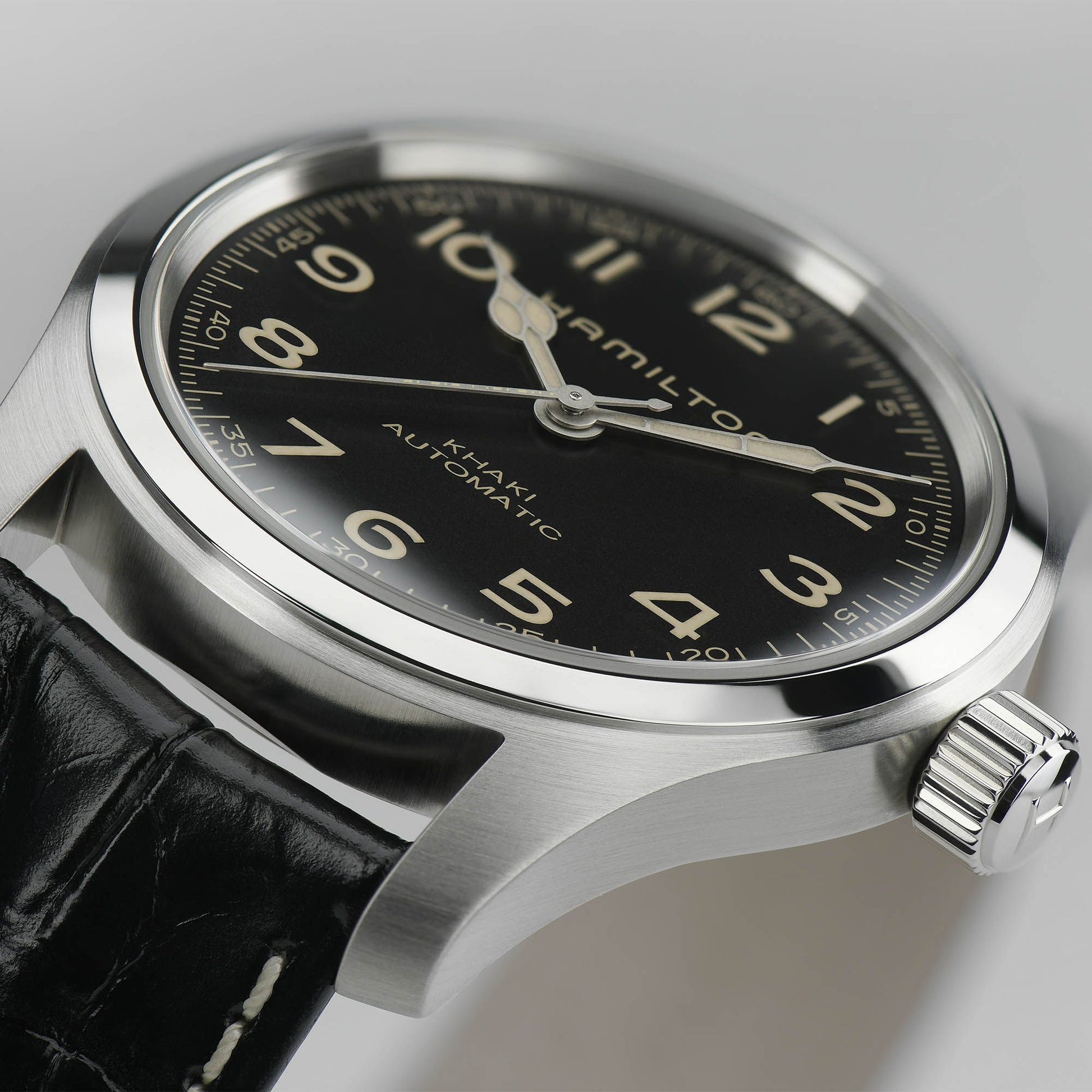 Hamilton Khaki Field Murph Auto 42mm Bracelet Bundle H70605732