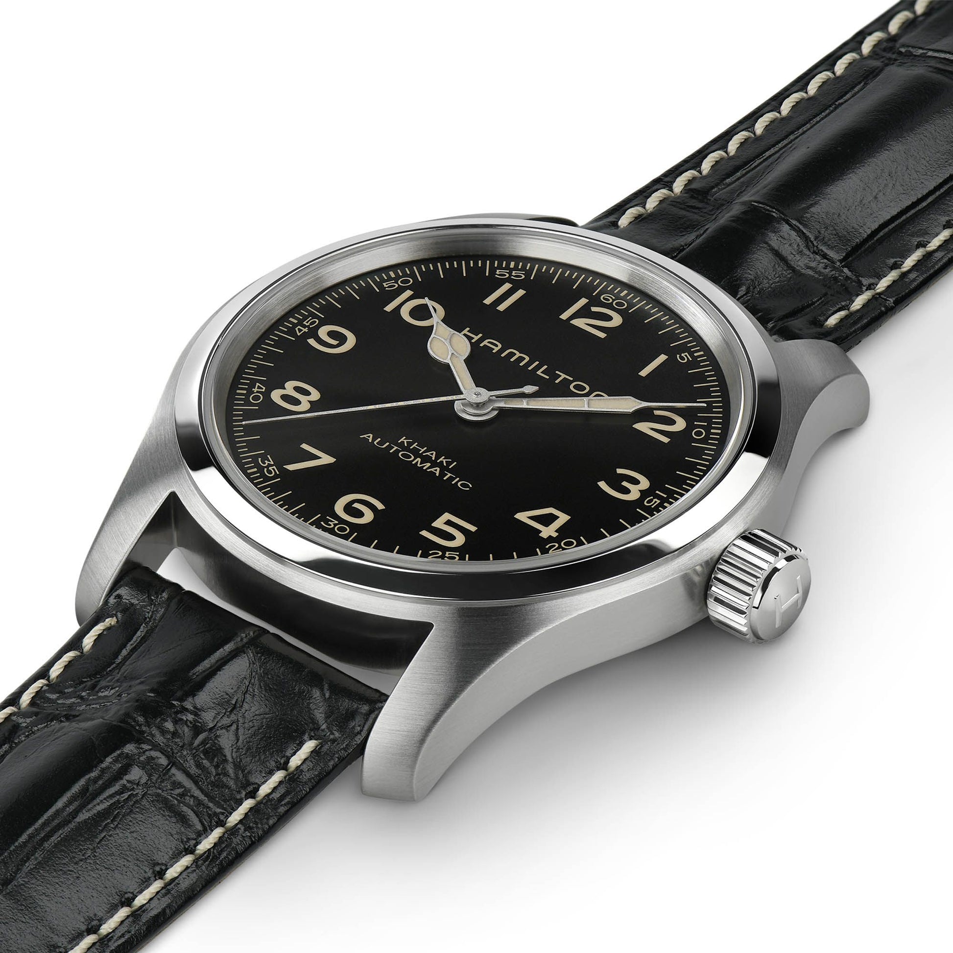 Hamilton Khaki Field Murph Auto 42mm Bracelet Bundle H70605732