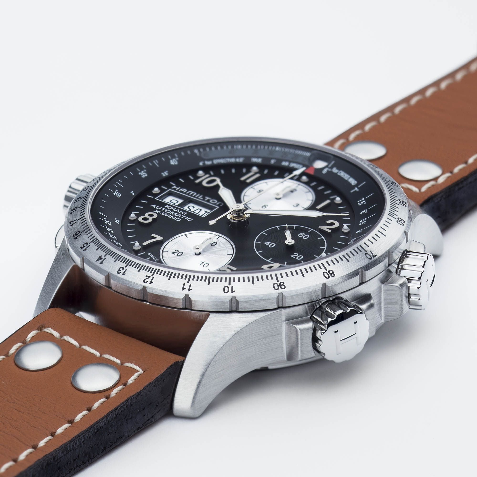 Khaki AviationX-Wind Auto Chrono – Murad & Co