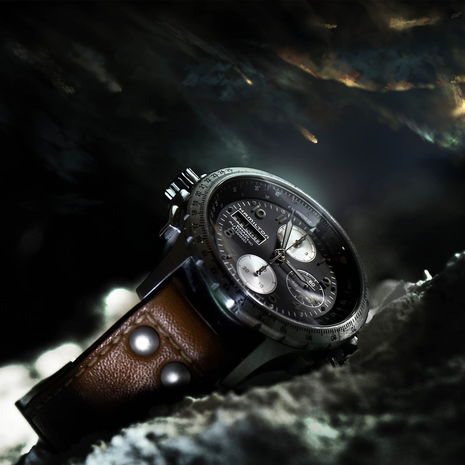 Hamilton Khaki AviationX-Wind Auto Chrono H77616533