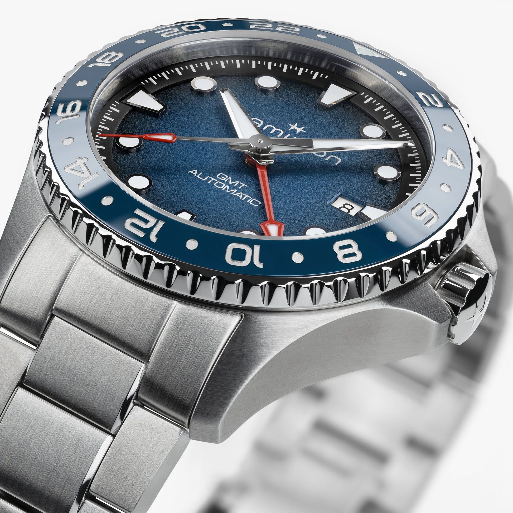 Hamilton Khaki Navy Scuba Auto GMT 43mm H82535140