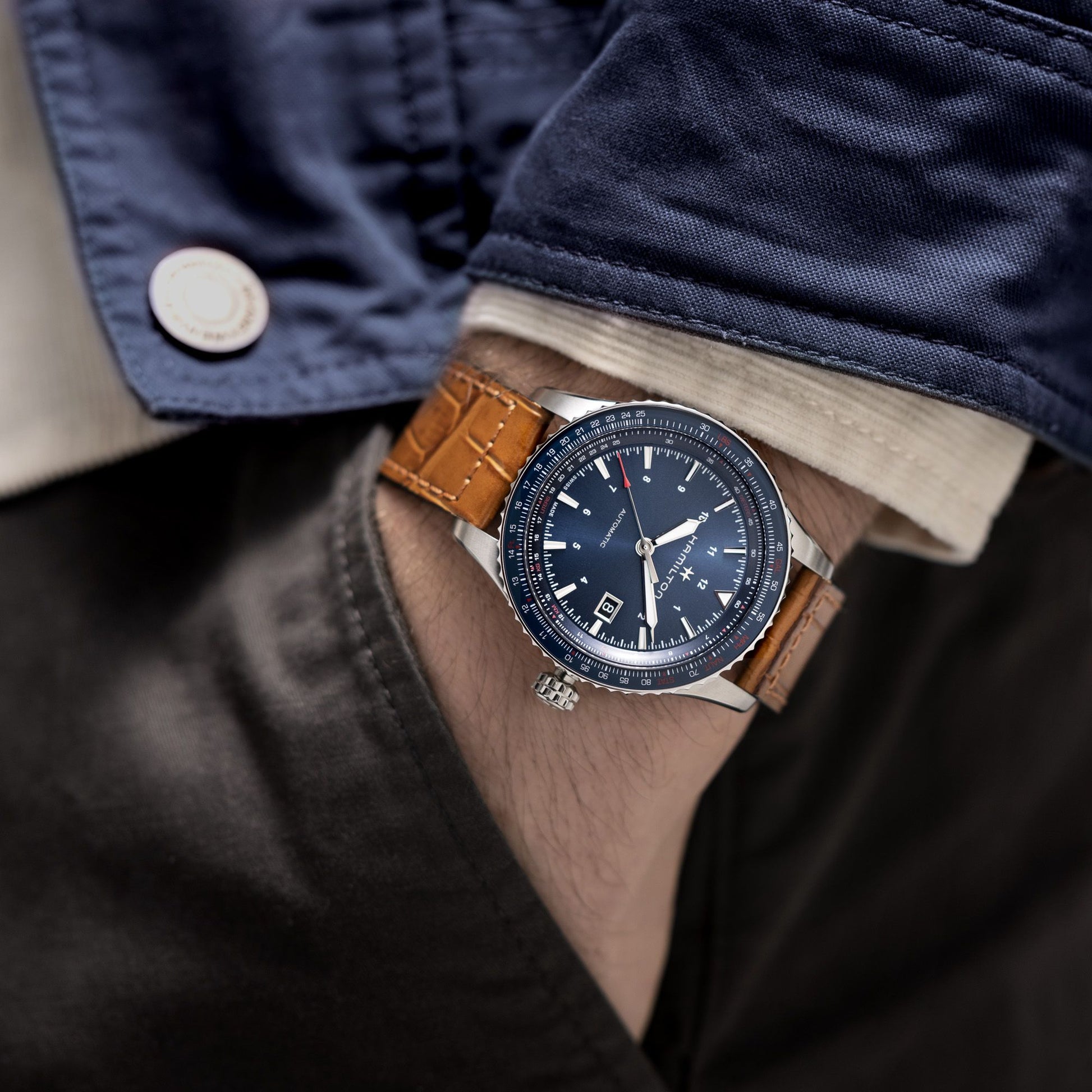 Hamilton Khaki AviationConverter Auto Chrono H76645540