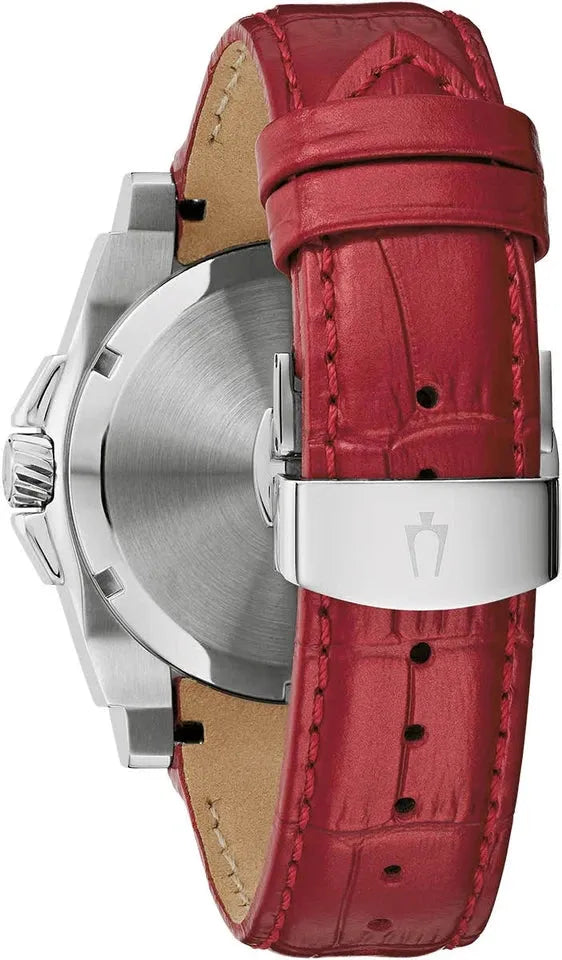 Bulova Bulova Precisionist Red Sapphires Champlain Design Watch 96J127